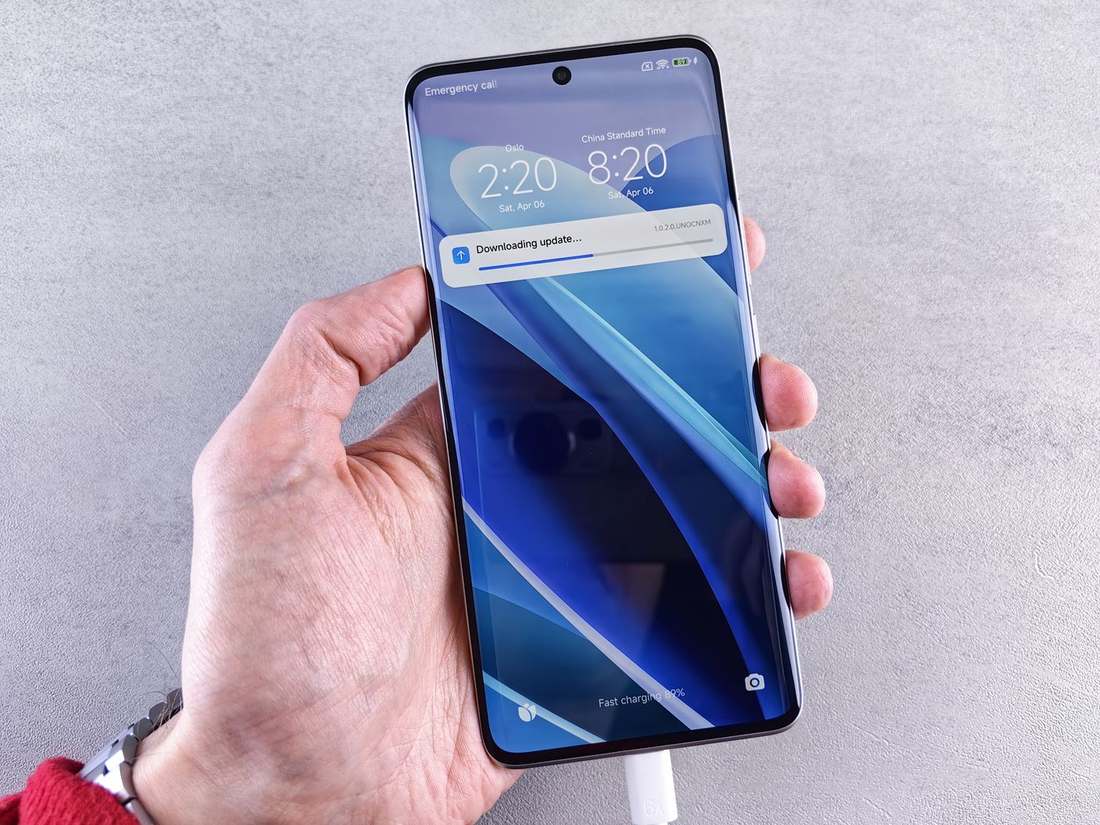 Phone stuck part-way through a software update